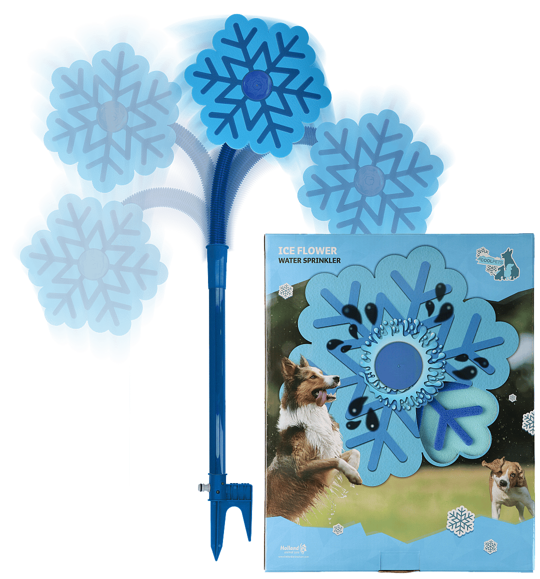 Coolpets Ice Flower Water Sproeier Hond | 12217