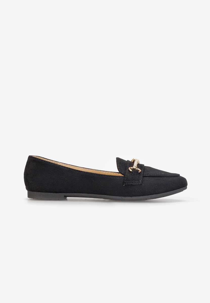 Mocassins femme noirs Stormy