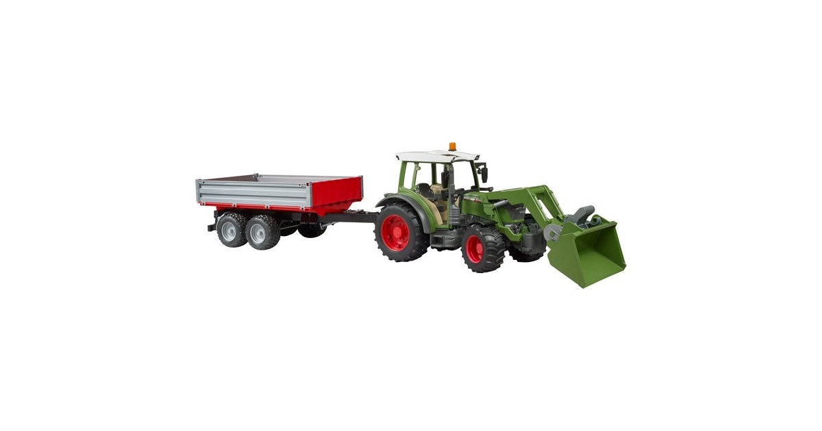 bruderFendt Vario 211 met voorlader en kipwagen Modelvoertuig  (02182)