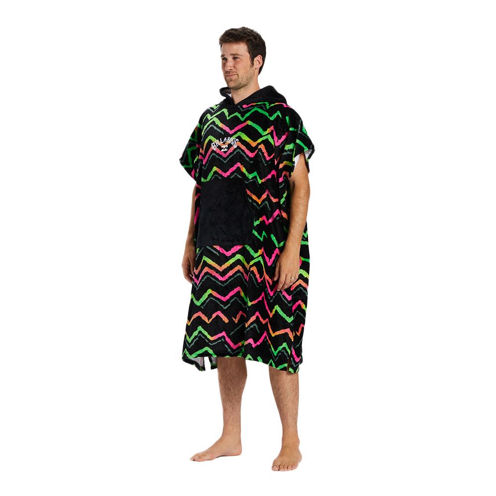 Billabong HOODED - Poncho Homme neon