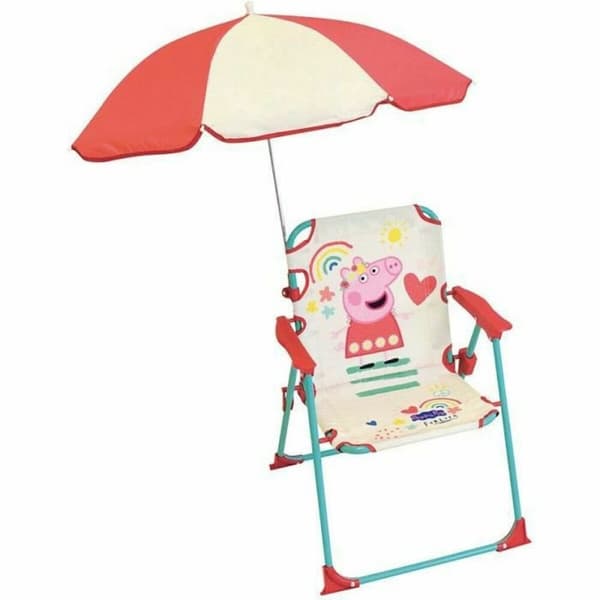Strandstol Fun House Peppa Pig Rød rouge 65 cm