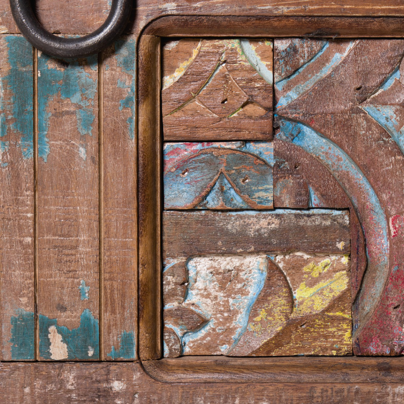 TV-Schrank 'Cumbria' aus recyceltem Holz, L 173 cm,  B 46 cm, H 67 cm von fischer's lagerhaus