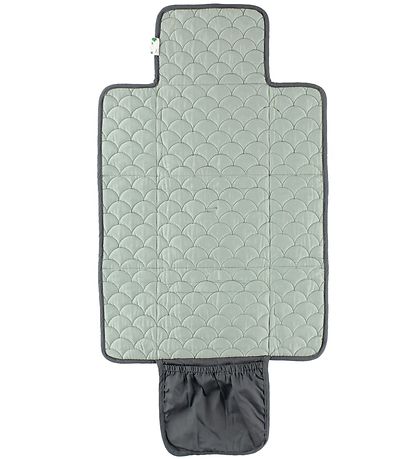 Cam Cam wickelunterlage - Quilted - 70x44 cm - Kohle