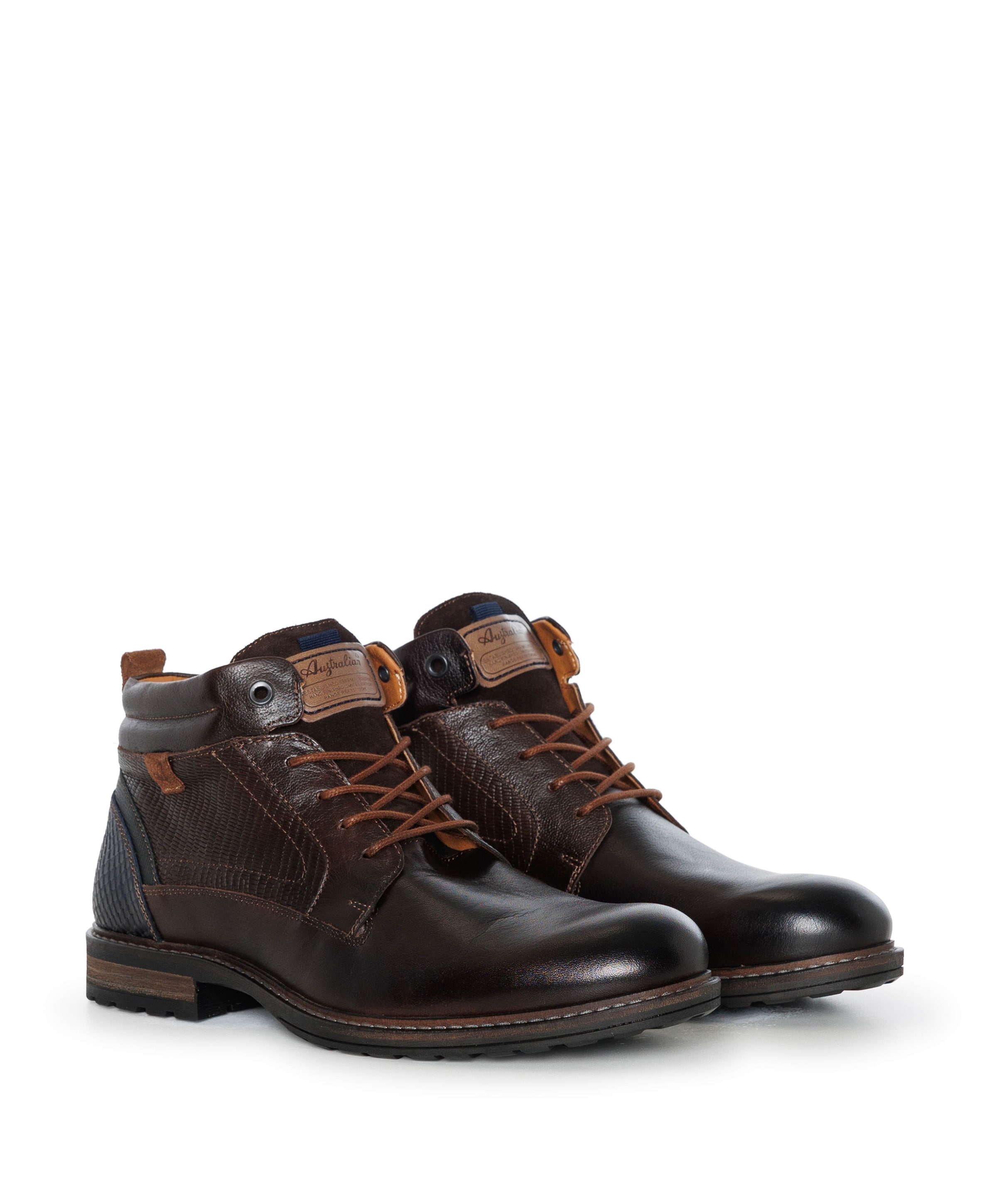 Australian Conley  heren veterboots bruin