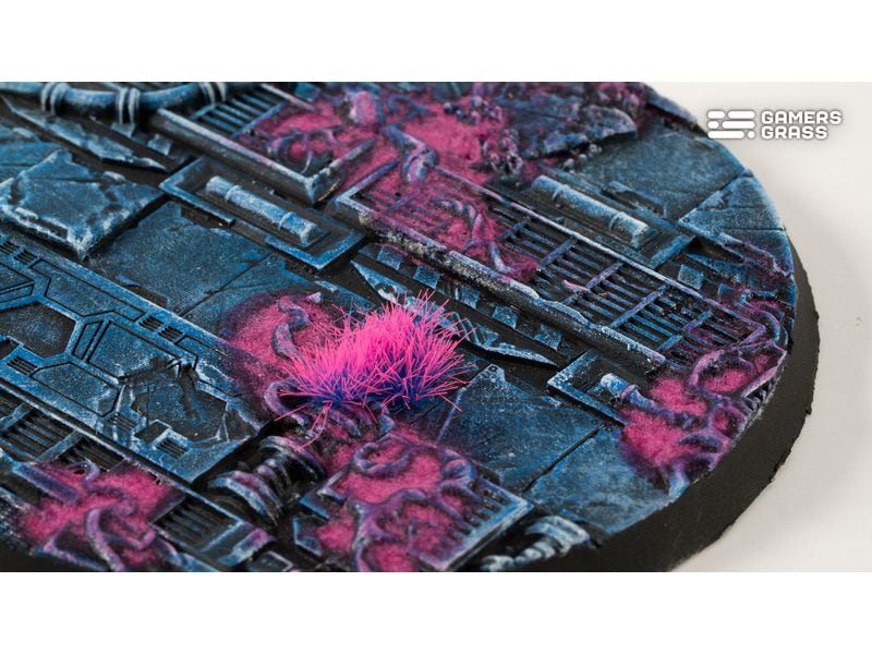 GamersGrass Base Alien Infestation round 80 mm (x1) Hochwertige Bases für den Miniaturenbau