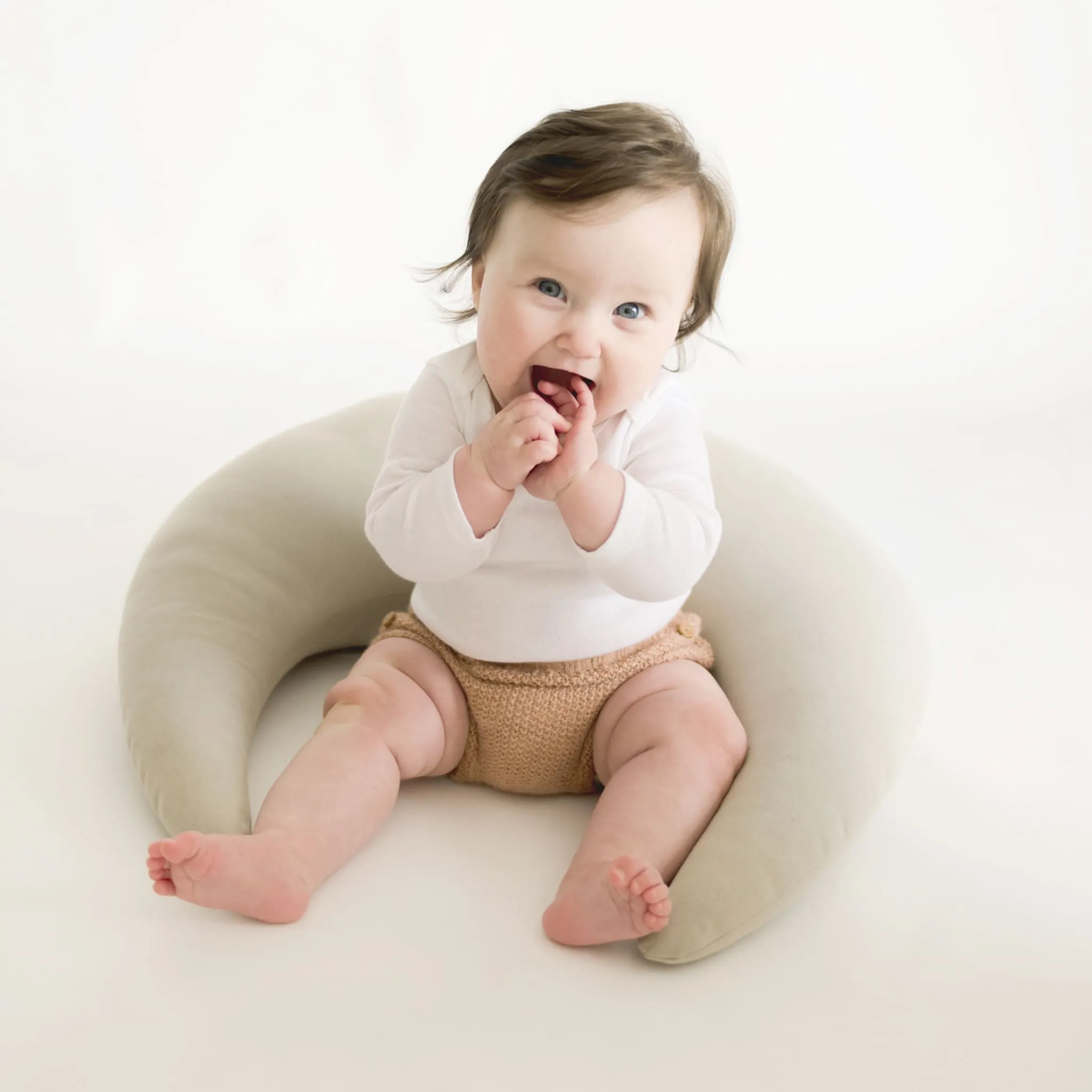 Snuggle me Coussin d'Allaitement Organique - Naturel