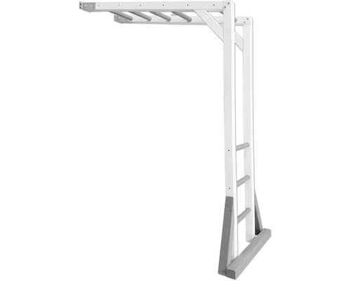 Beach Tower klimrek 167,2 x 96,8 cm grijs/wit (speeltoren niet inbegrepen)
