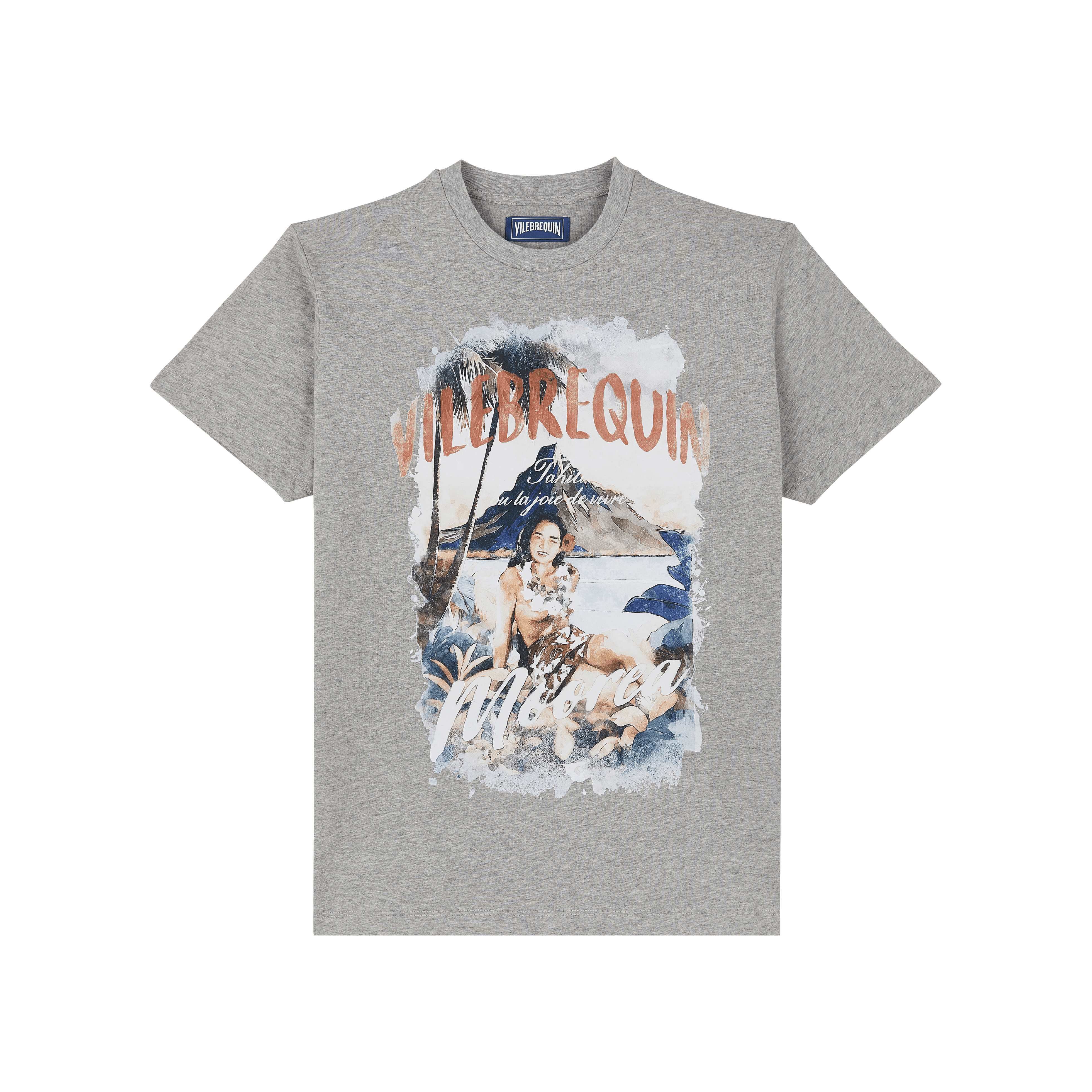 T-shirt en Coton Homme VBQ Moorea