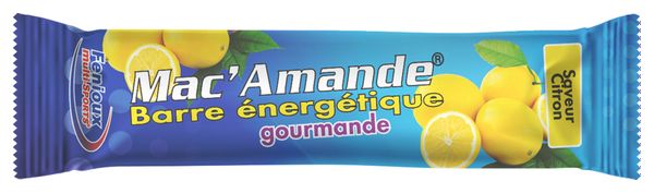 Barre énergétique Fenioux Multi-sports Mac'Amande Citron - 27g