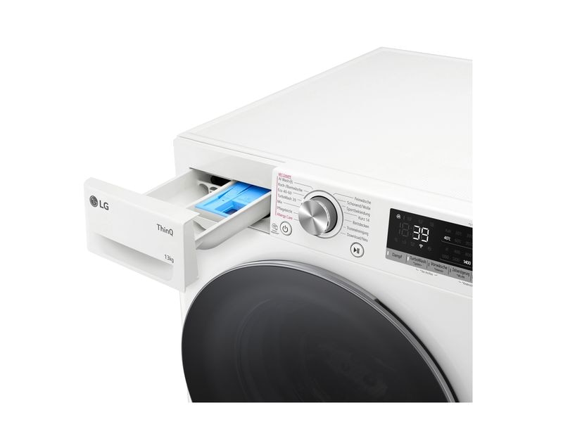 LG Waschmaschine F4WR7031 Links Frontlader Waschmaschine mit 13 kg Ladekapazität
