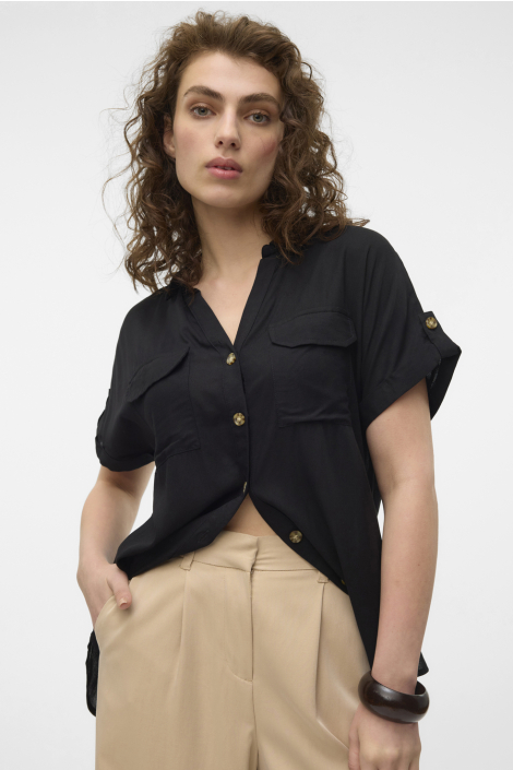 Vero Moda zwarte dames blouse