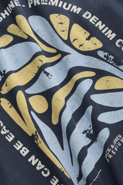 Jack & Jones blauwe heren t-shirt