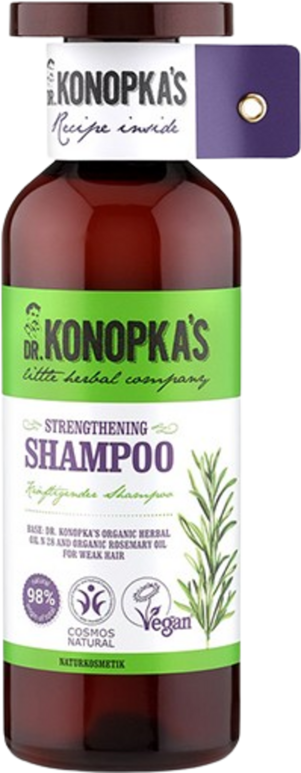 Dr. KONOPKA'S  Strengthening Shampoo, 500 ml