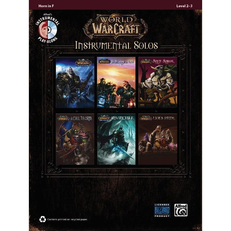 Alfreds Music Publishing - World of Warcraft - F-hoorn