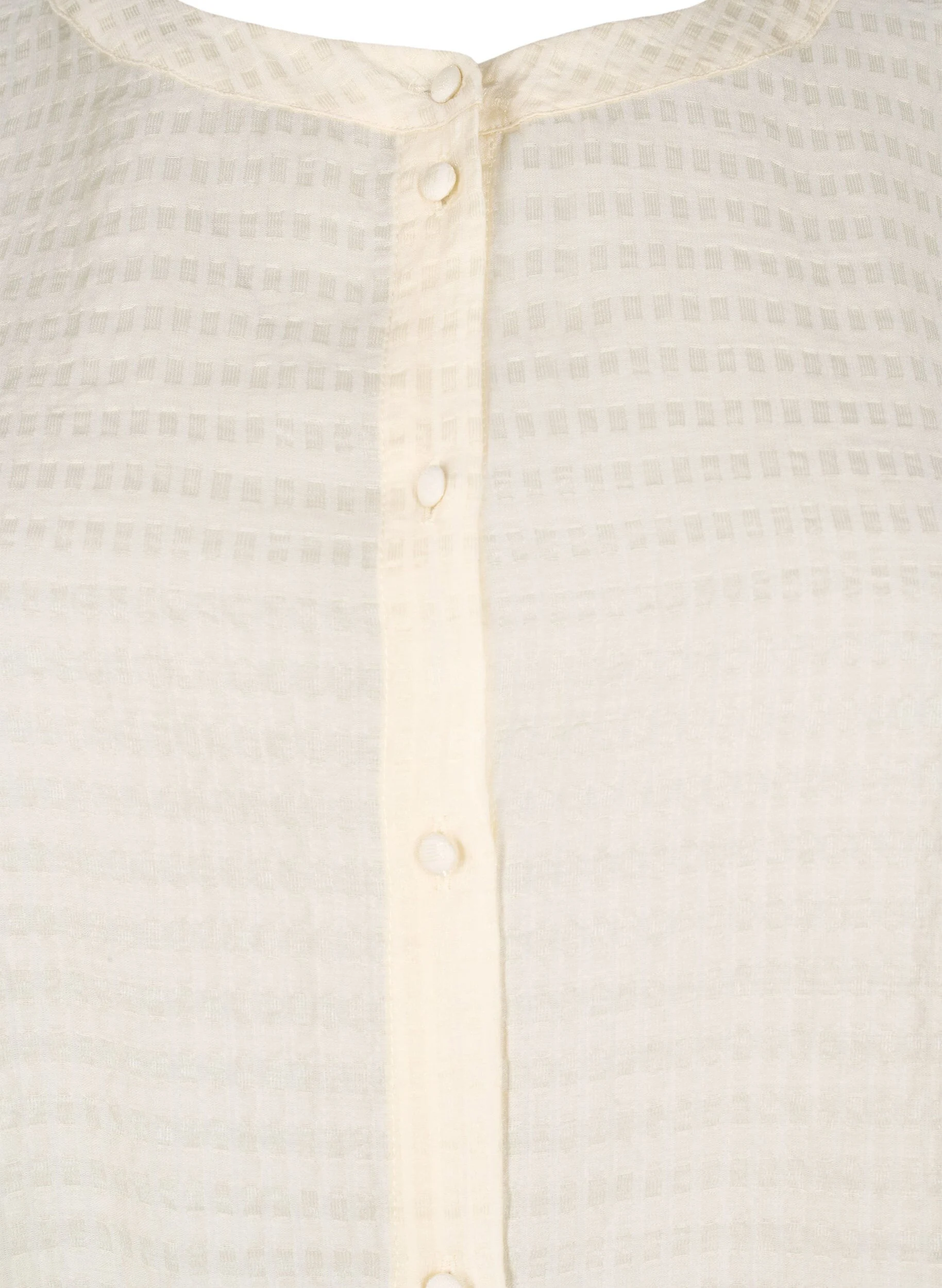 Lyocell skjortebluse med tekstur