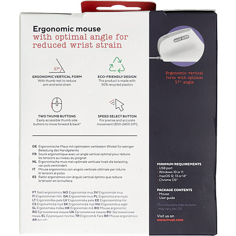 Trust Bayo II ergonomisk mus