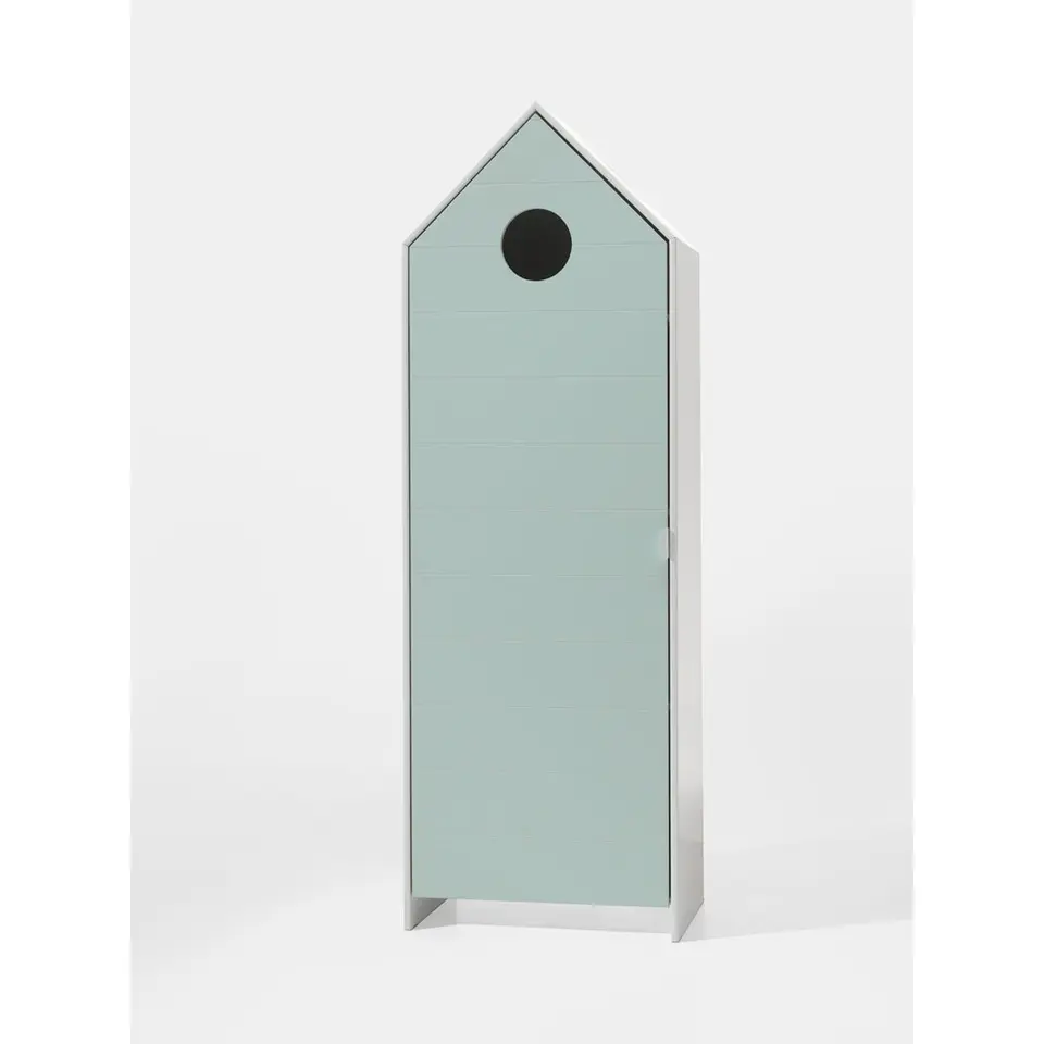 Vipack kledingkast Casimi 1 deurs - mint - 171,5x57,6x37 cm
