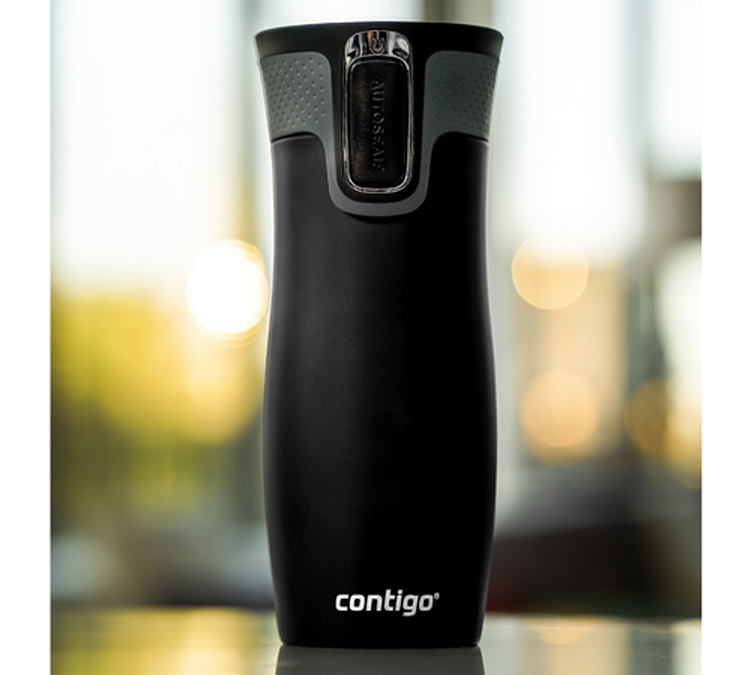 Mug isotherme Westloop argent 47 cl + infuseur à thé - CONTIGO