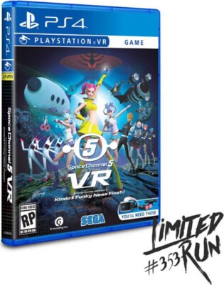 Space Channel 5 Vr Kinda Funky News Flash! - Limited Run #353 - Import - PS4