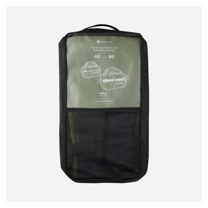Sac de Transport Forclaz 40/60L Duffel 500 Extend Vert