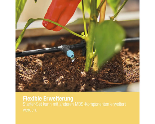 GARDENA Micro-Drip Startset voor Terrasbewateringsset (voor maximaal 30 potplanten)