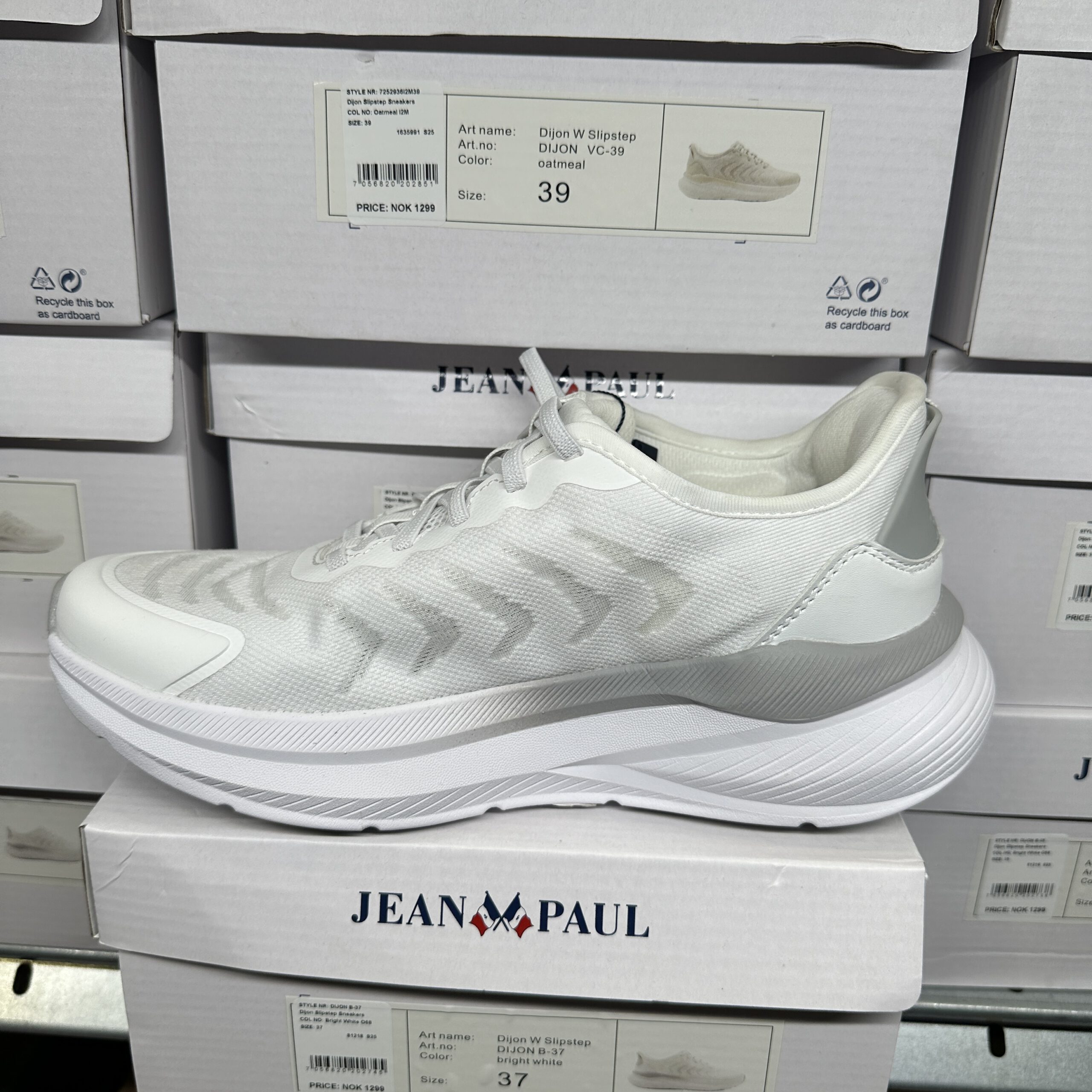 Jean Paul - Dijon W Slipstep Bright White