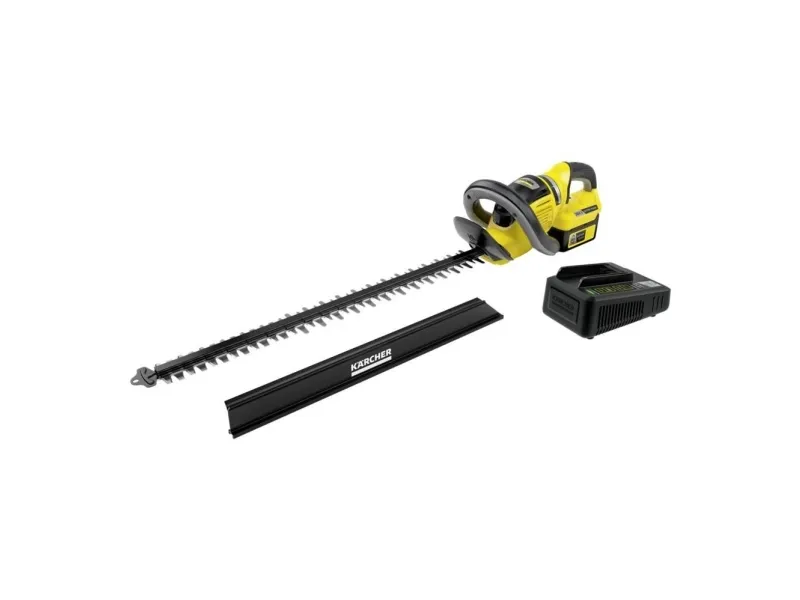 Kärcher HGE 36-60 - Hæktrimmer - ledningfri - 36 V - 2.5 Ah - 60 cm - tandmellemrum: 26 mm - 3.3 kg