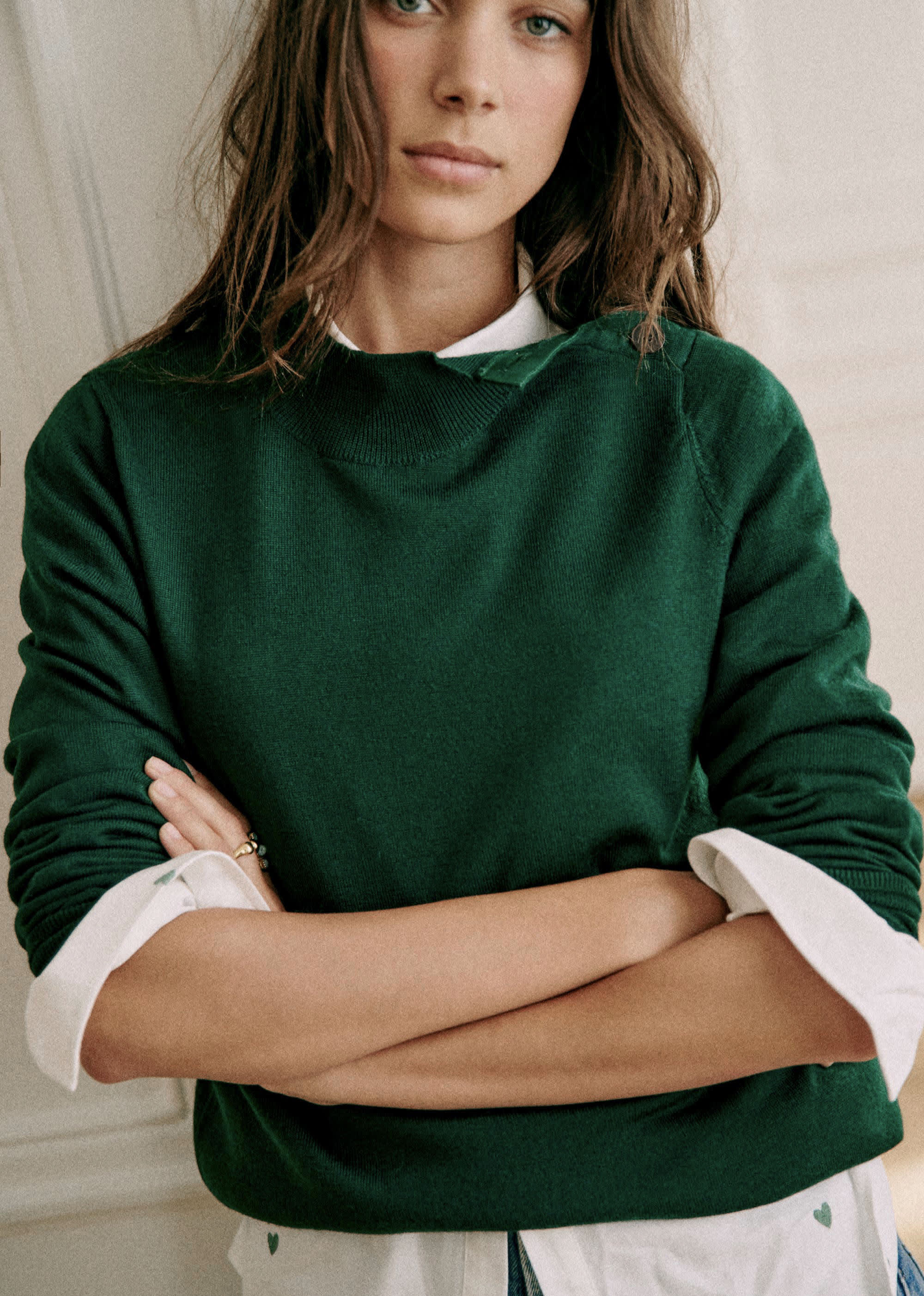 Pull Jacob - Vert - E-SHOP/MAILLE 5905504