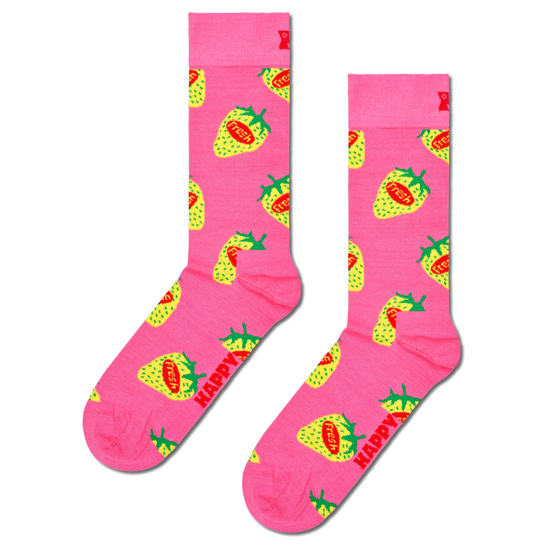 STRAWBERRY FRESH - Chaussettes en coton mélangé | Rose