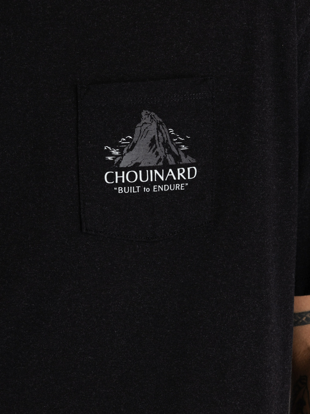 Patagonia Chouinard Crest Pocket Responsibili T-Shirt ink black