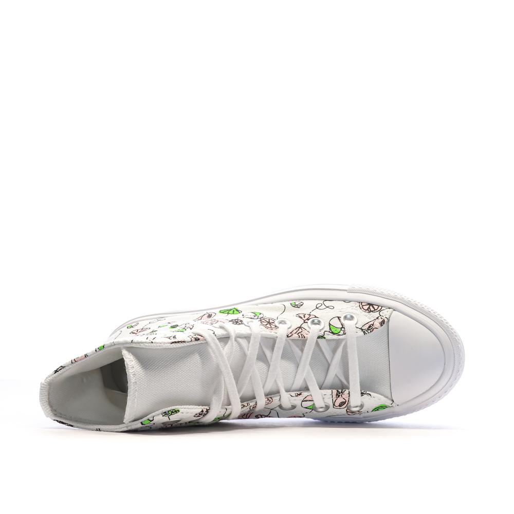 Converse Baskets Blanches/Noires Femme Converse Lemonade