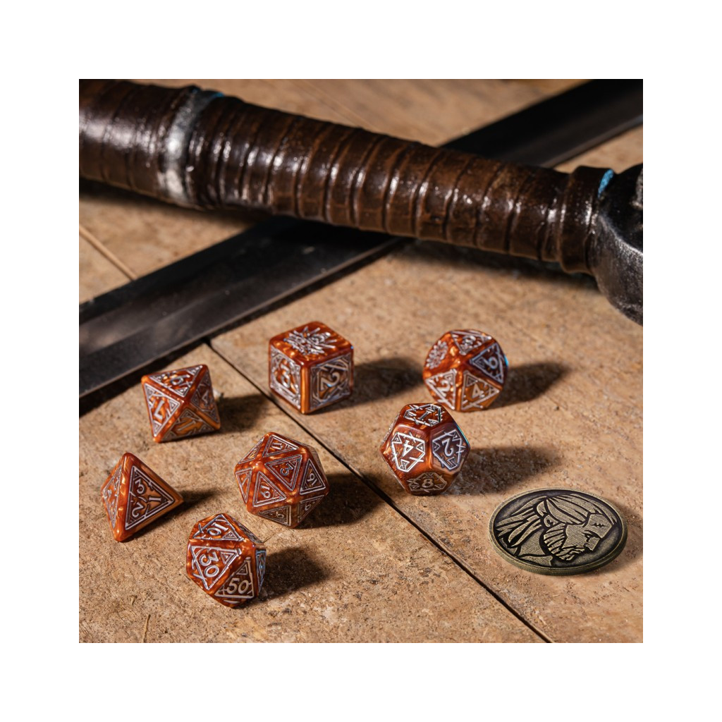 The Witcher Dice Set - Geralt - The Monster Slayer