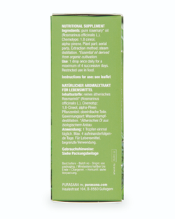 Purasana Etherische Olie Rozemarijn 10ML