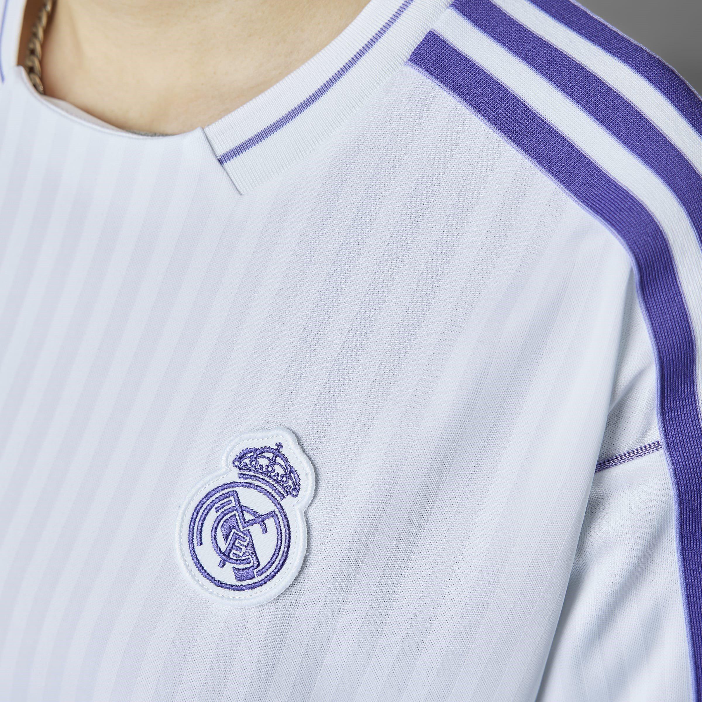 adidas Real Madrid Icon T Shirt Adults