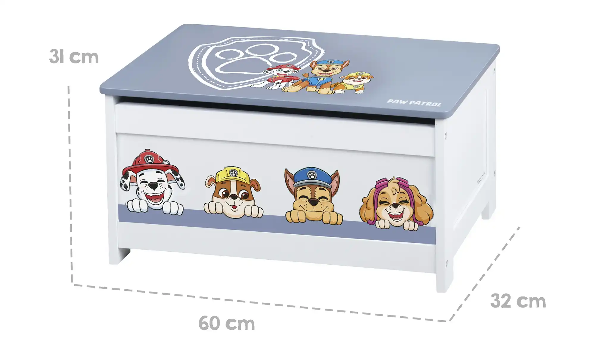 Roba Spielzeugtruhe Paw Patrol