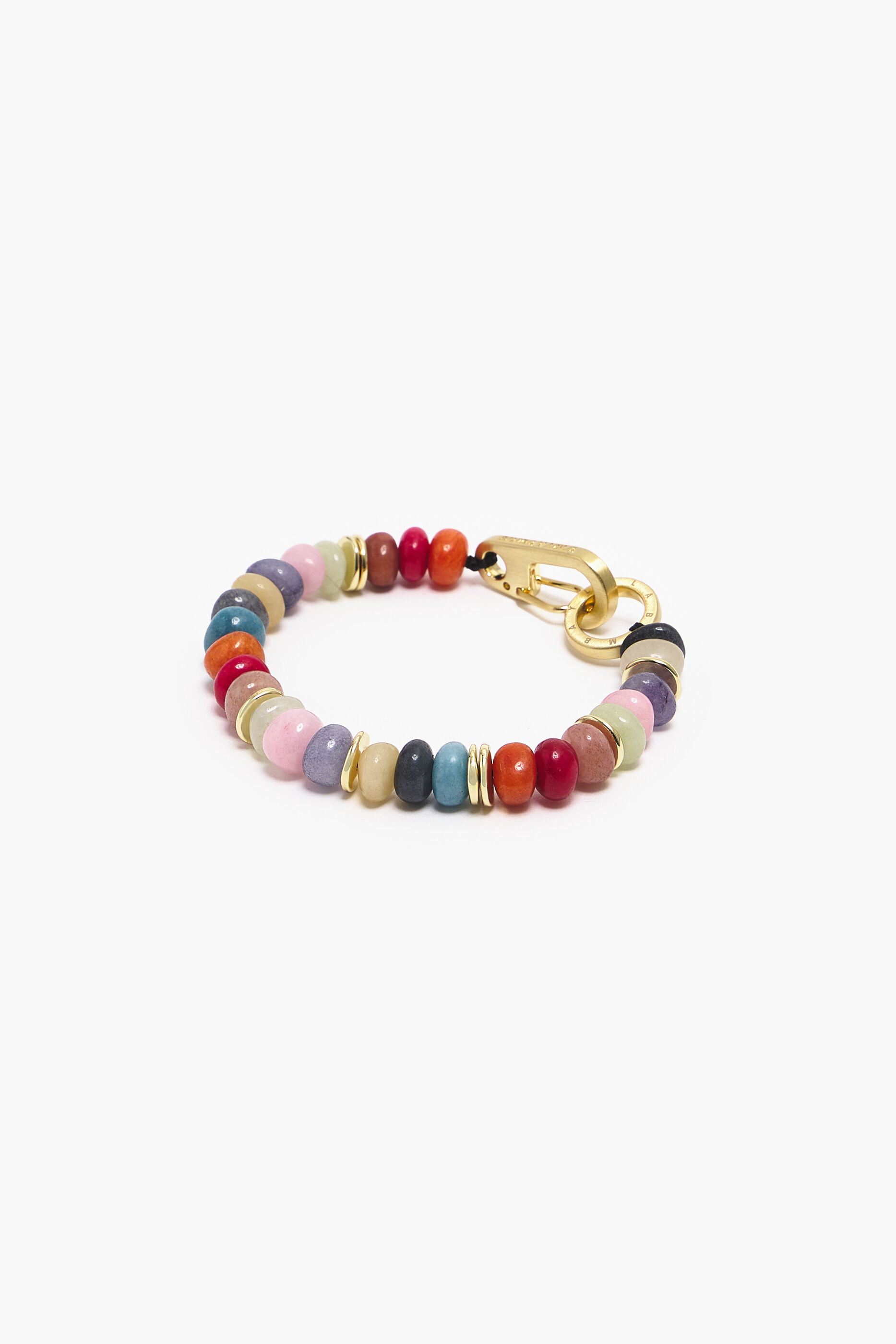Pulseira de pedras multicoloridas