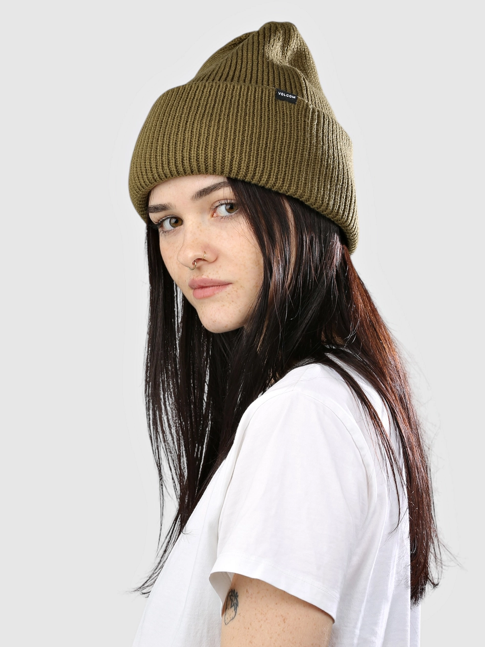 Volcom Roller Beanie moss