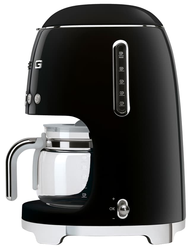 Smeg 50's Style kaffemaskine DCF02BLEU (sort)