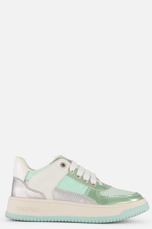 Shoesme Sneakers groen Leer
