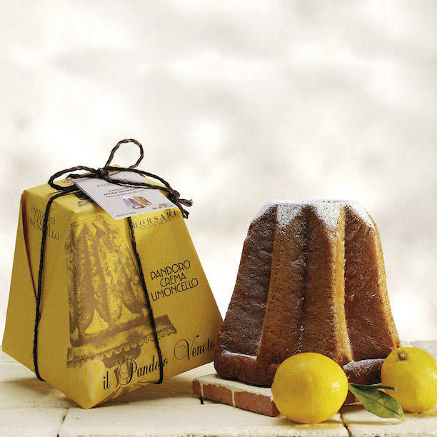 Pandoro à la crème de limoncello
