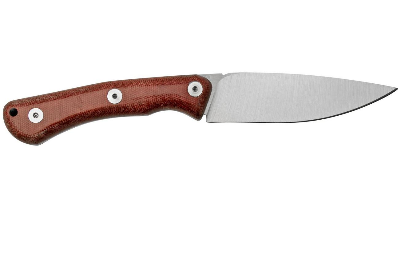 Condor Sport X.E.R.O. Campfire Knife 2844-43SK, Sandvik 14C28N Stainless Steel, Red Micarta, vaststaand mes