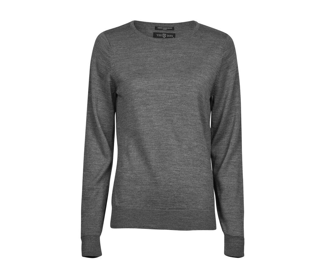 TEE JAYS TJ6006 - Pull Femme Col Rond en Laine Mérinos Italienne