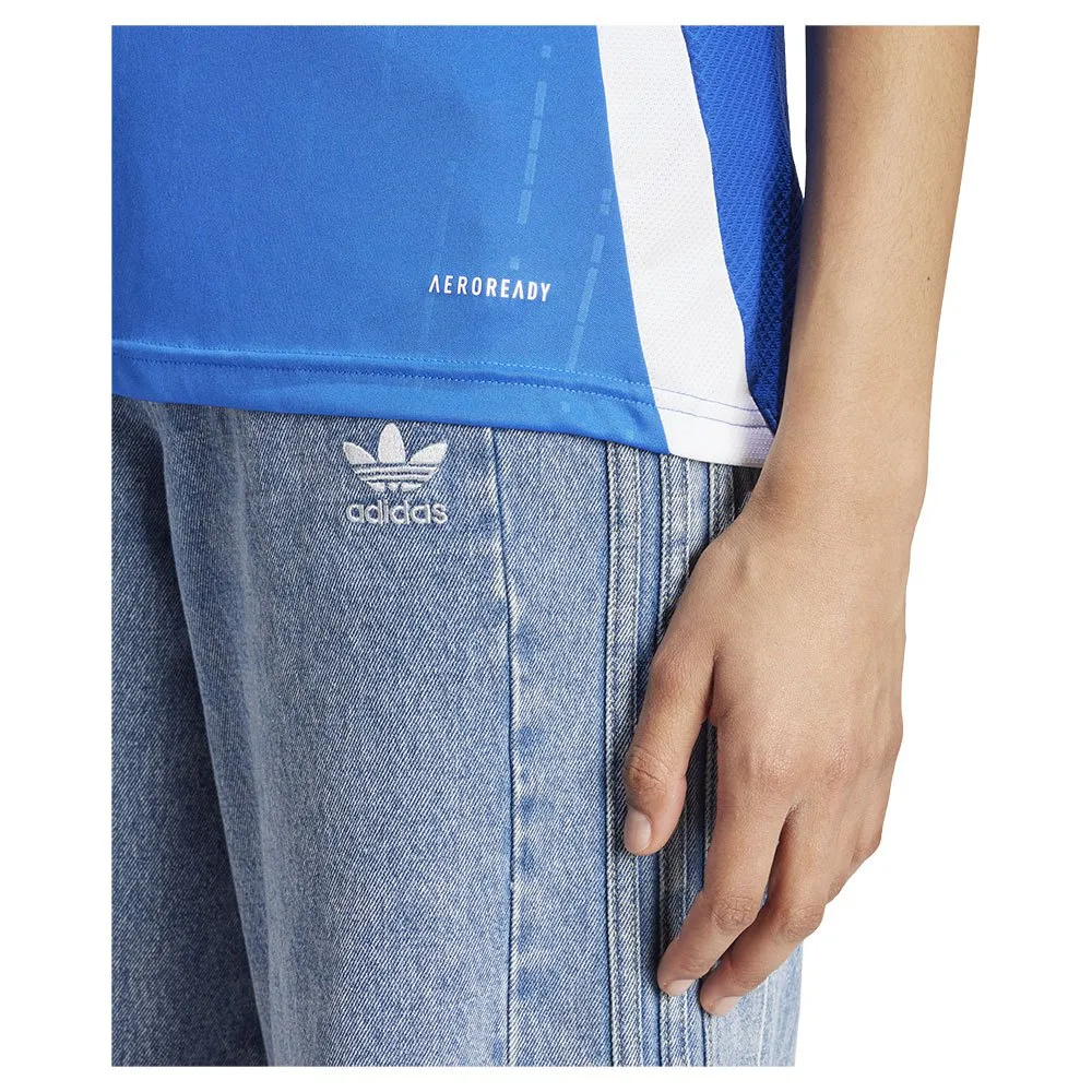 adidas Italy 23/24 Heim Damen T-Shirt mit kurzen Ärmeln