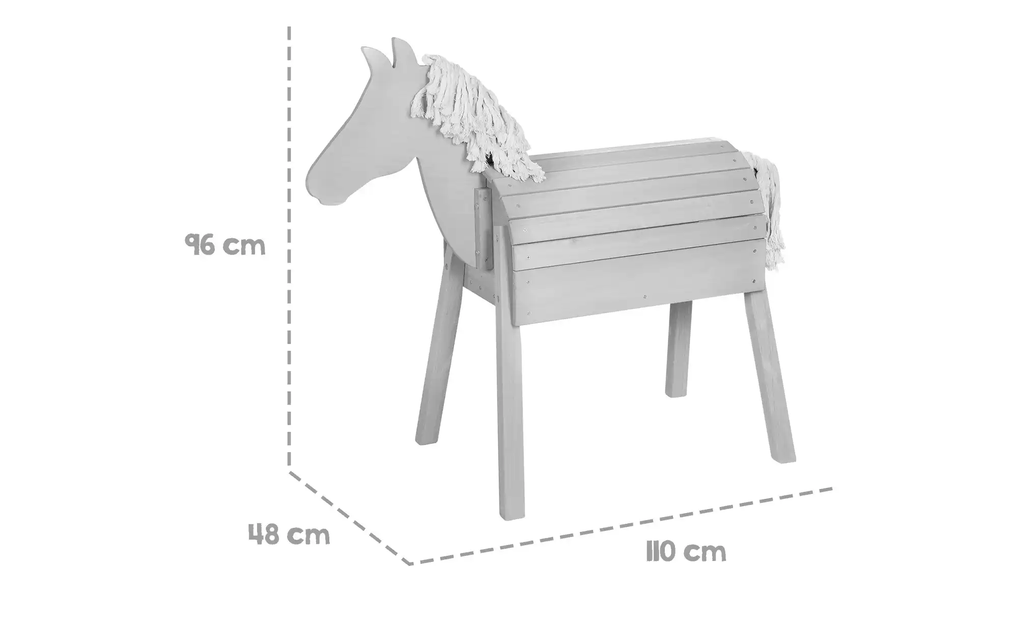 Roba Outdoorspielpferd