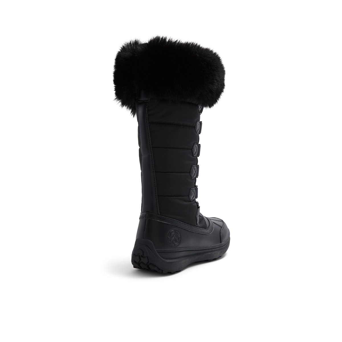 BANFF TRAIL-Rivulinee-Bottes d'hiver - Talon plat - Noir/Blanc