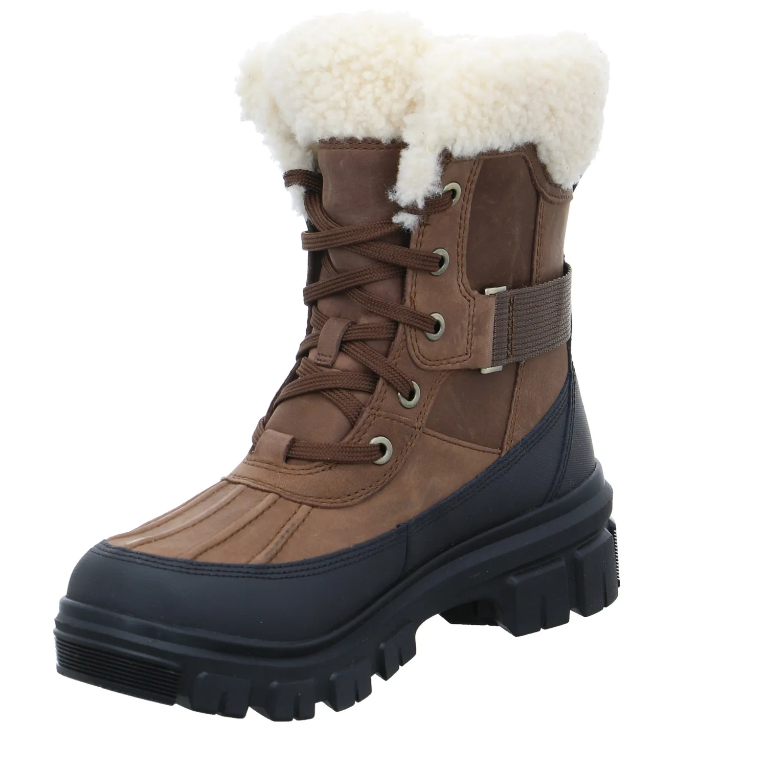 SOREL Snowboot Braun Leder  wasserdicht