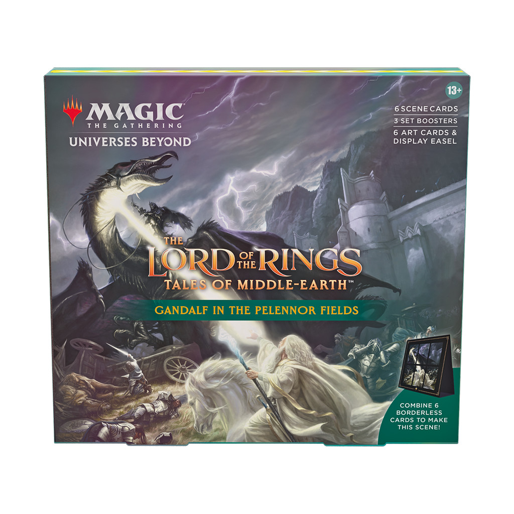 Magic The Gathering : The Lord of the Rings - Lot de 4 Scene Box