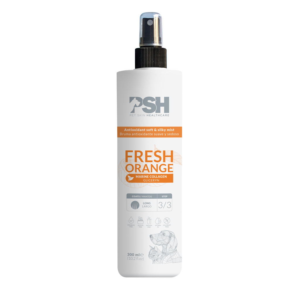 Névoa de laranja fresca