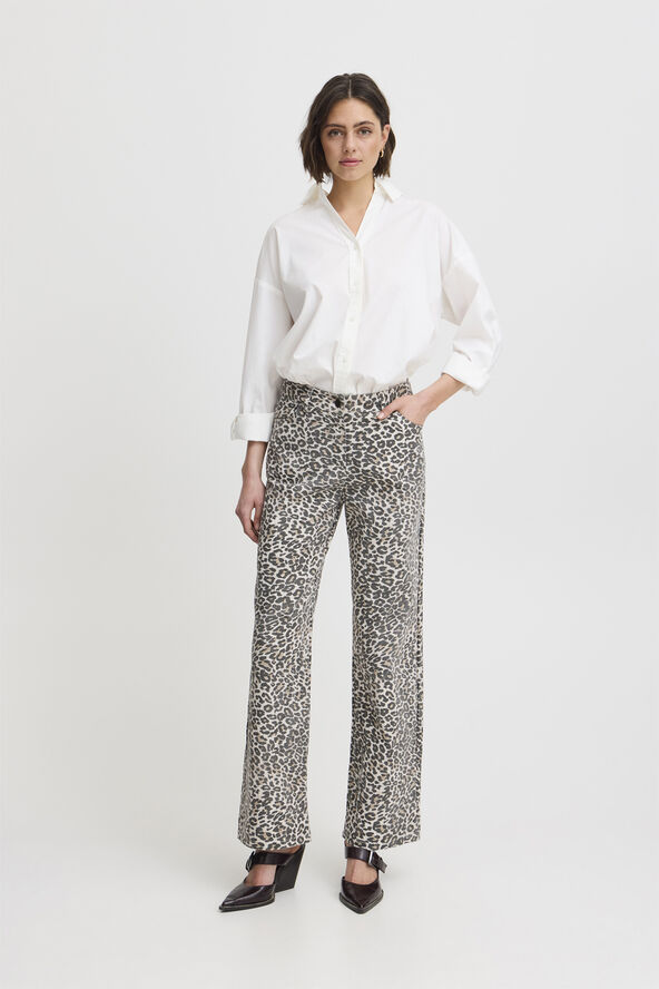 ICHI IXJILLA PA Cornstalk leo print