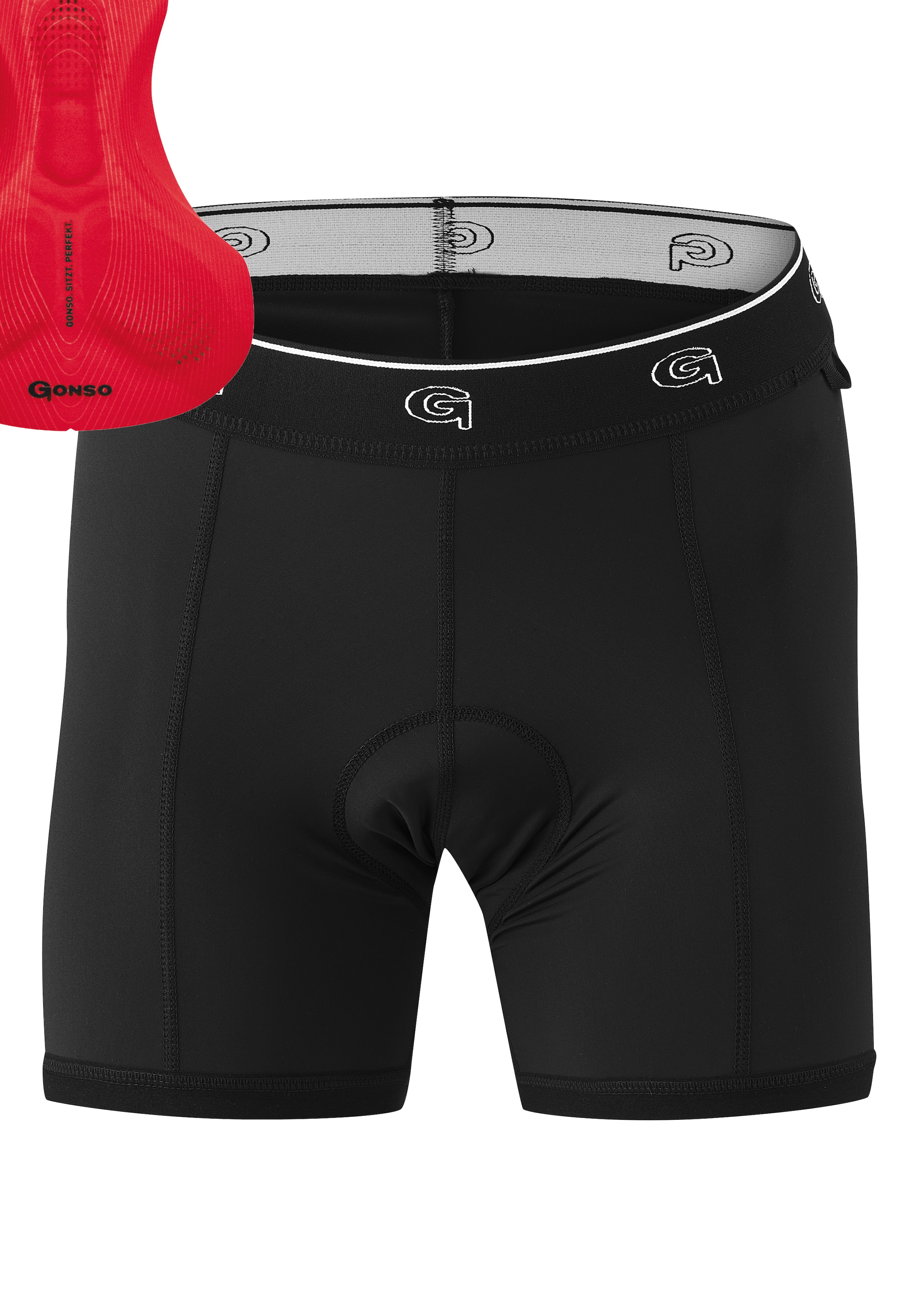 Gonso Fahrradhose »Sitivo Shorts«  Bikeshorts mit innovativem Sitzpolsterkonzept